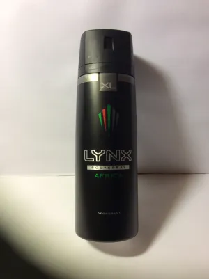 Lynx Deodorant Bodyspray Africa-XL-200mlX6-20%code-408