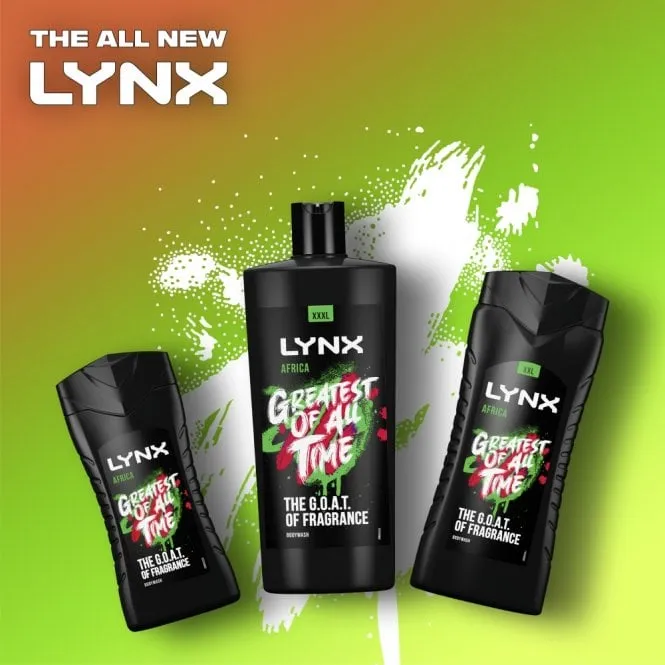 Lynx XXL Africa Shower Gel 500ml