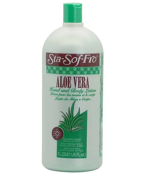 M And M Cosmetics Sta Sof Fro Aloe Vera Hand And Body Lotion