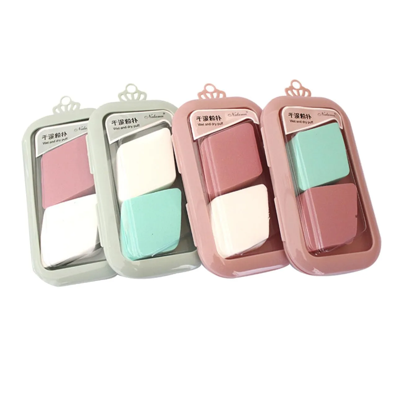 MAGICLULU Make up 4 Pack Loose Powder Puff Soft and Comfortable for Wet or Dry Use