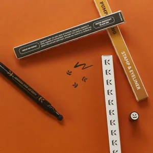 Makeup Jack-o-Lantern Stamp and Eyeliner - Pumpkin King
