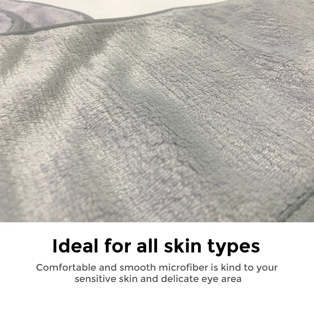 Makeup Remover Cloth Reusable Microfiber Face Towel Washable, Facial Cleansing Cloths [2 Per Pack]