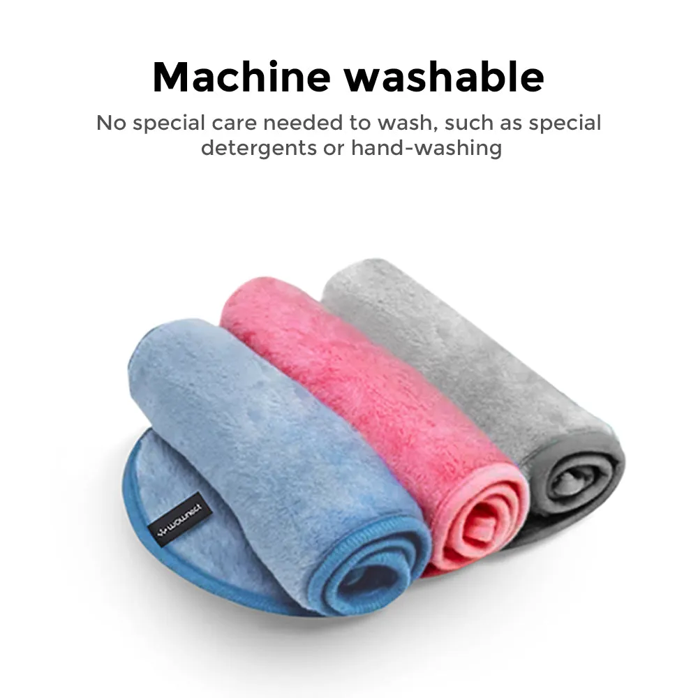 Makeup Remover Cloth Reusable Microfiber Face Towel Washable, Facial Cleansing Cloths [2 Per Pack]