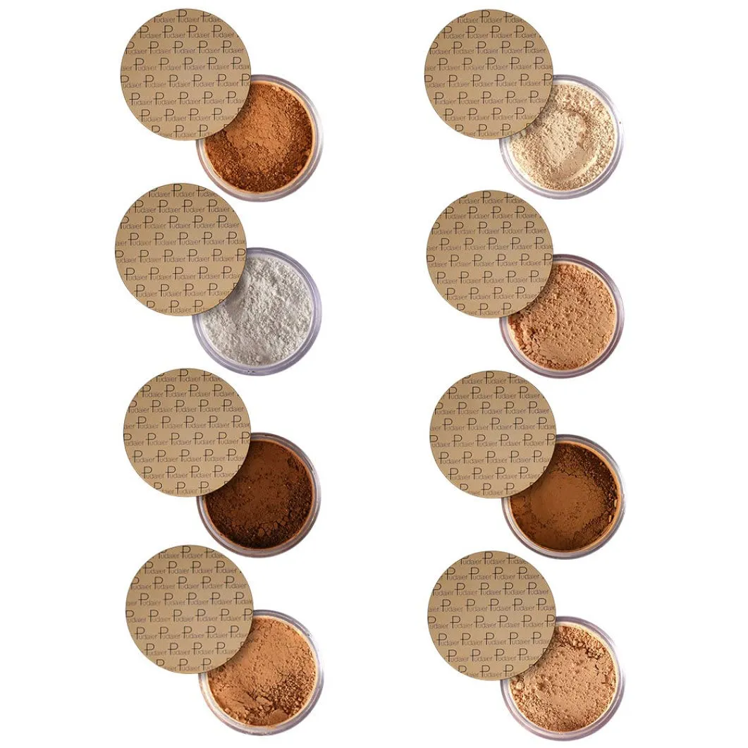 Makeup Setting Powder Face Concealer Oil Control Matte Mineral Contour 03