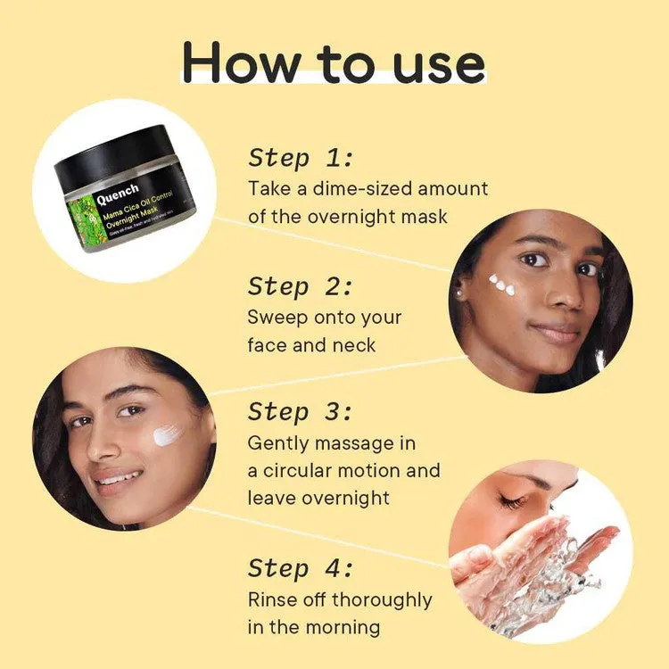 Mama Cica Oil Control Overnight Mask - 50 ML