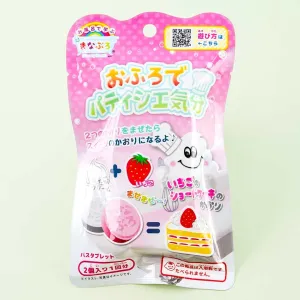 Manaburo Pastry Chef Strawberry Shortcake Bath Tablets