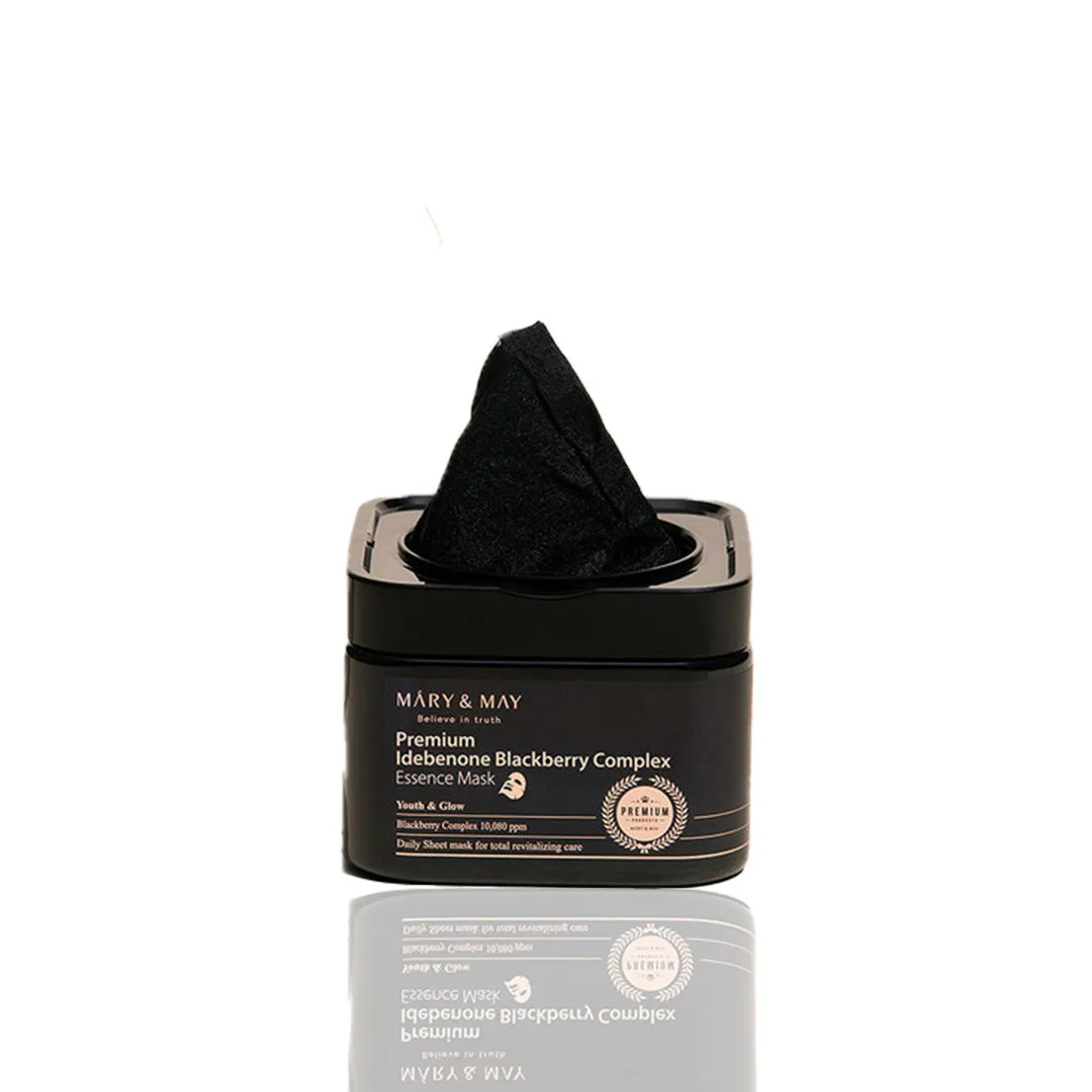 Mary & May Premium Idebenone Blackberry Complex Essence Mask