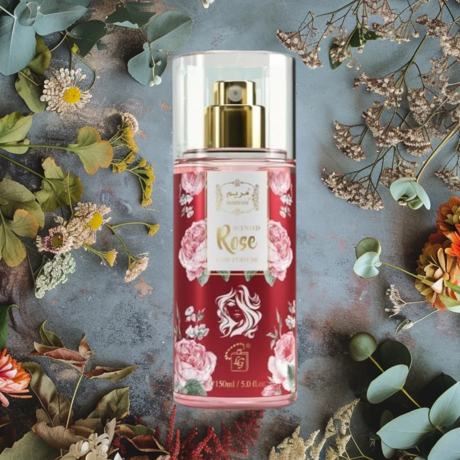 Maryam Scented Rose Hair Perfume 150ml - RHP907