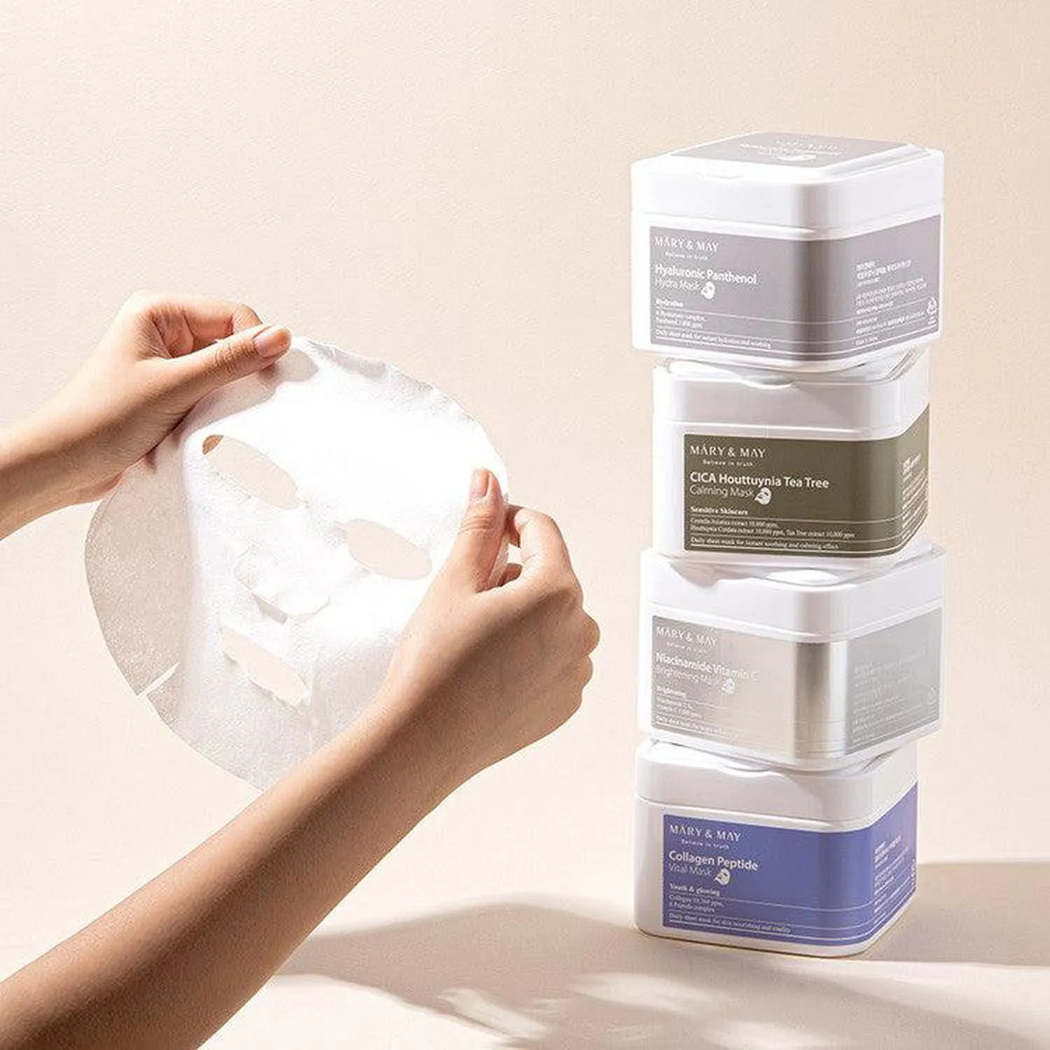Mary&May Collagen Peptide Vital Mask 400g 30EA