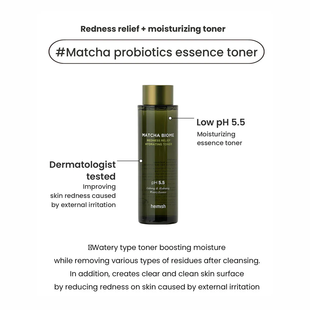 Matcha Biome Redness Relief Hydrating Toner 150ml/5.07fl.oz