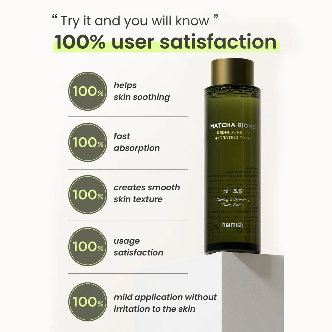 Matcha Biome Redness Relief Hydrating Toner 150ml/5.07fl.oz