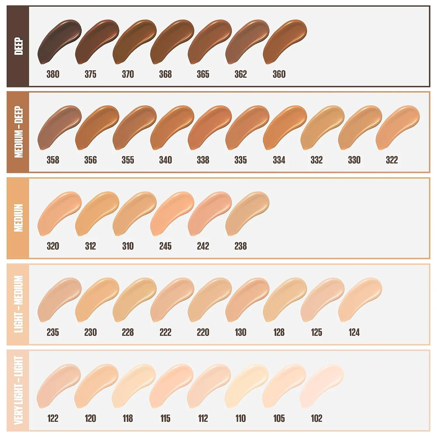 Maybelline Fit Me Matte   Poreless Liquid Oil-Free Foundation Makeup, Coconut, 1 Count (Packaging May Vary)