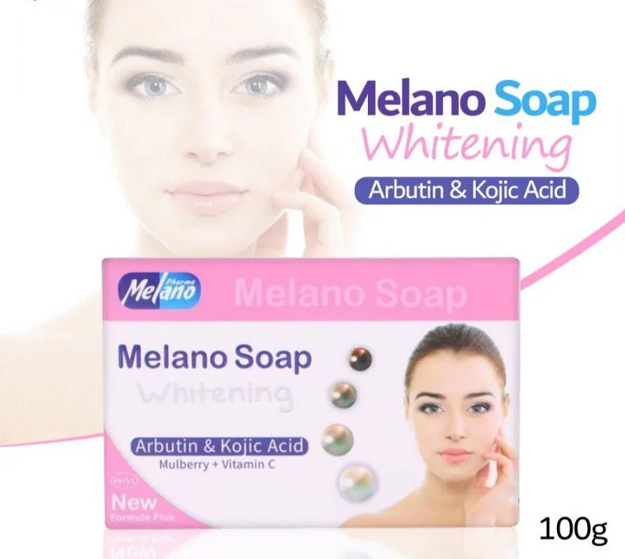 Melano Arbutin & Kojic Acid Whitening Soap 100g