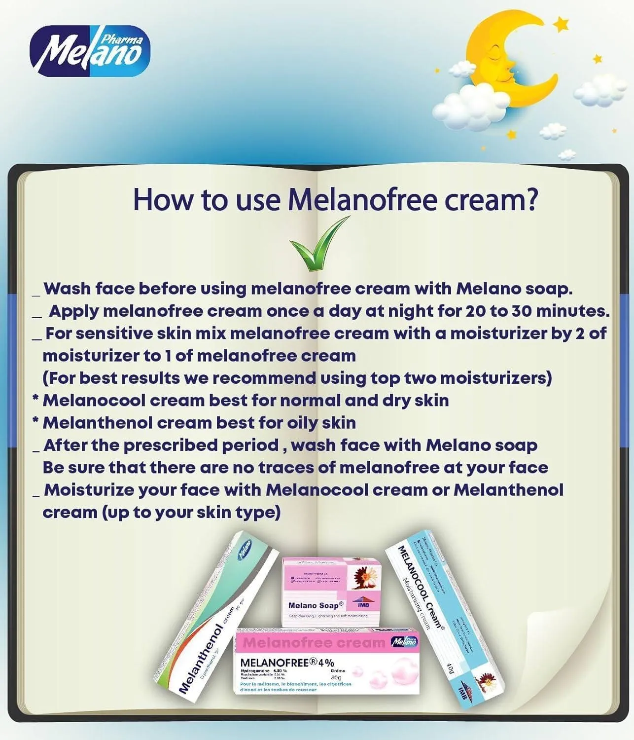 Melanofree 4% Whitening & Acne Cream 30g