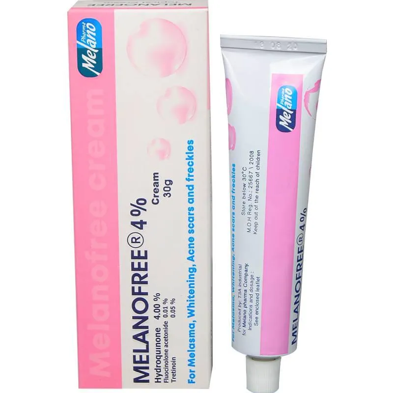 Melanofree 4% Whitening & Acne Cream 30g