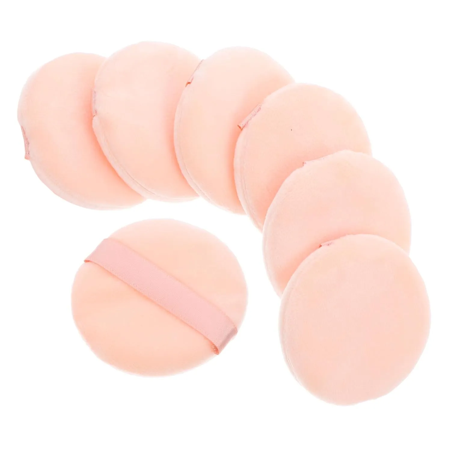 MERRYHAPY 7pcs Double-sided Makeup Powder Sponges for Wet Dry Application Soft Texture for Loose Powder Makeup Applicator for Smooth Finish
