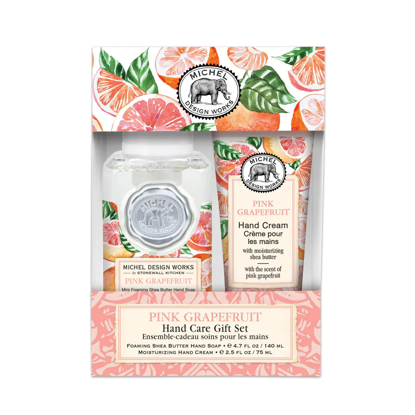 Michel Design Works Pink Grapefruit Hand Care Gift Set