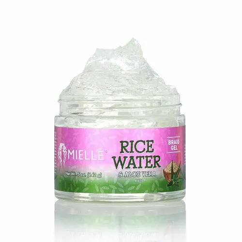 Mielle Organics: Rice Water & Aloe Braid Gel 5oz