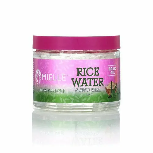 Mielle Organics: Rice Water & Aloe Braid Gel 5oz