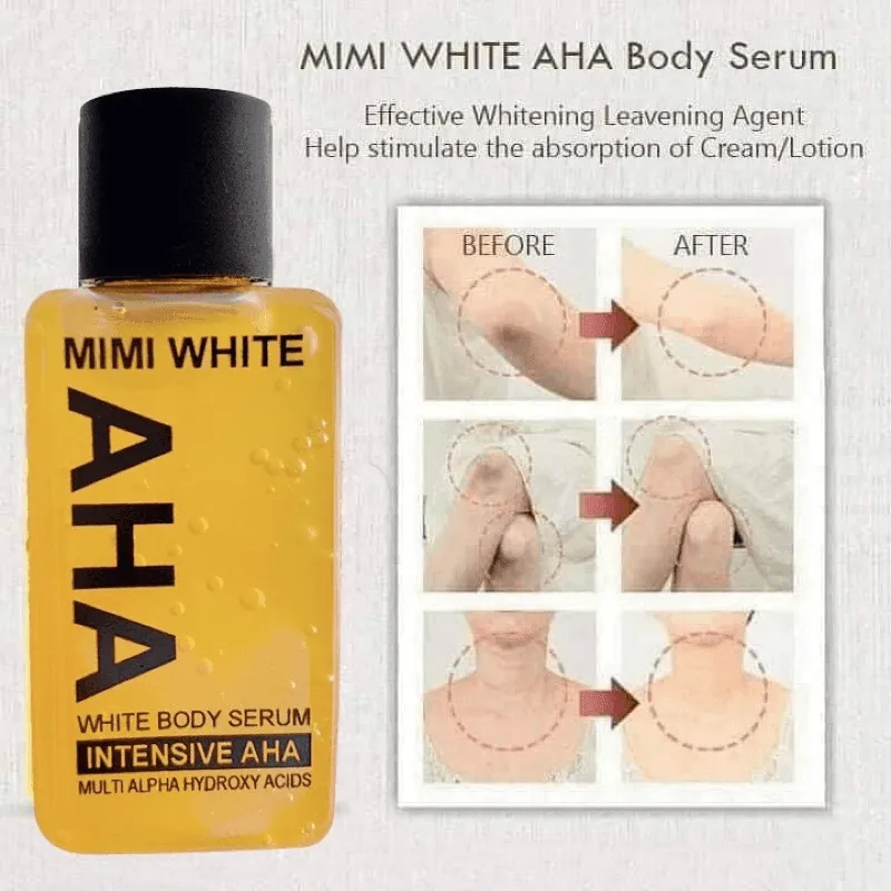 Mimi White AHA Whitening Body Serum - 30ml