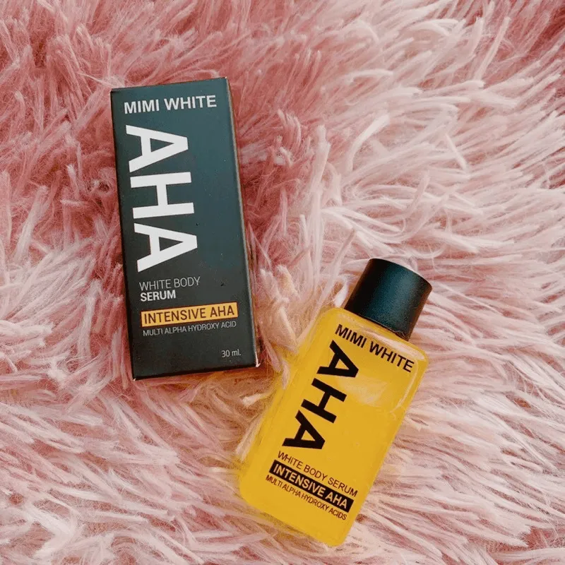 Mimi White AHA Whitening Body Serum - 30ml