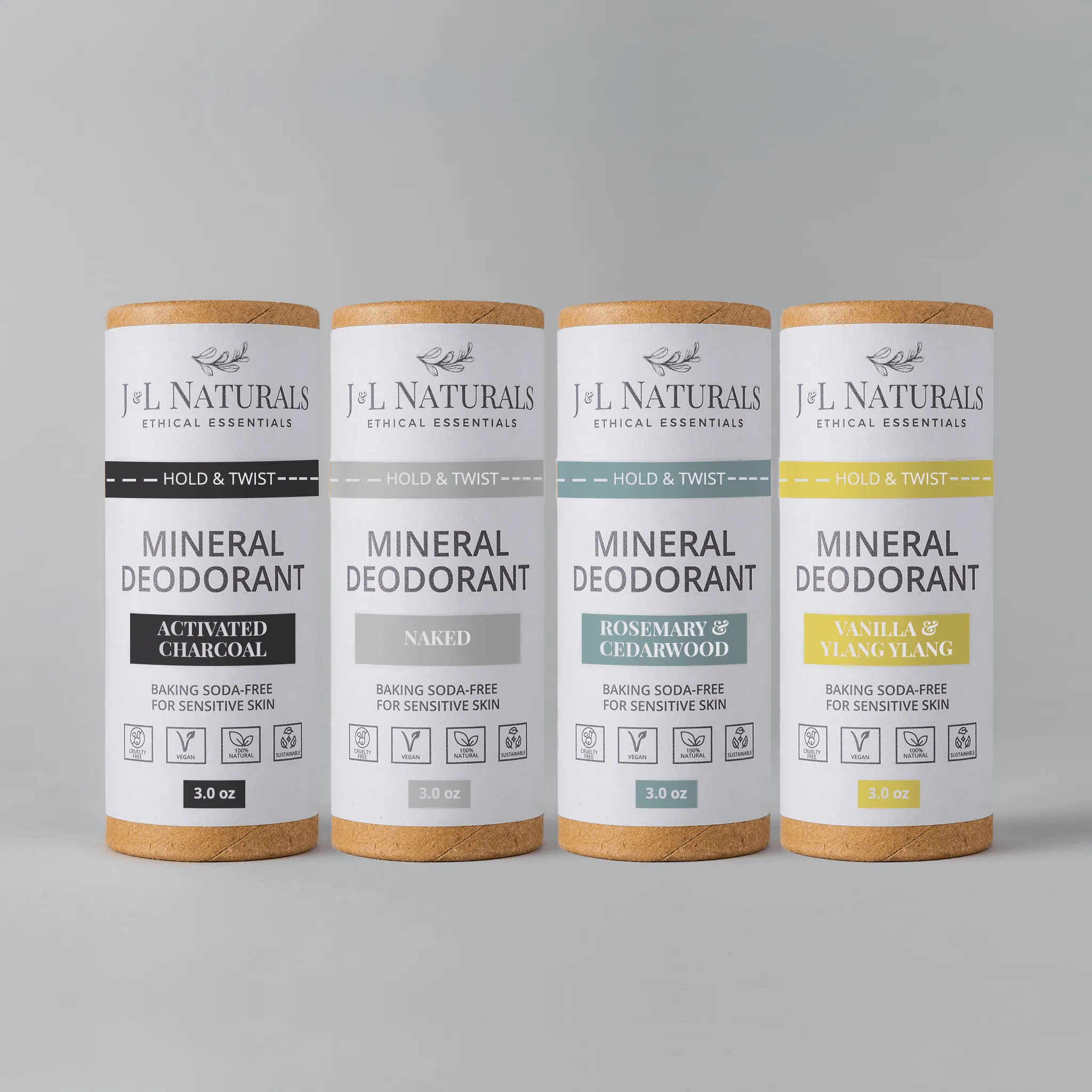 Mineral (Baking Soda-Free) Deodorant Bundle ($56 Value)
