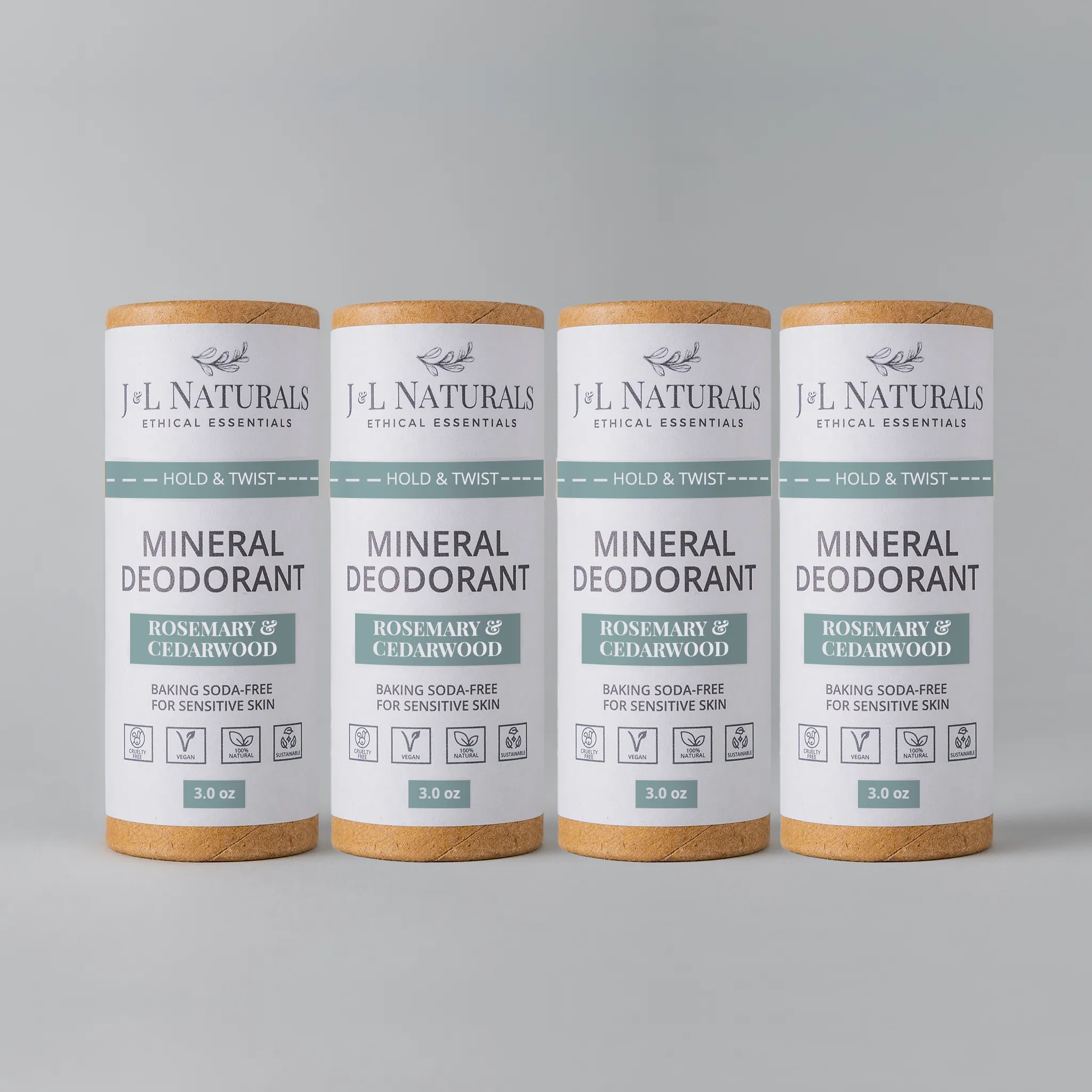 Mineral (Baking Soda-Free) Deodorant Bundle ($56 Value)