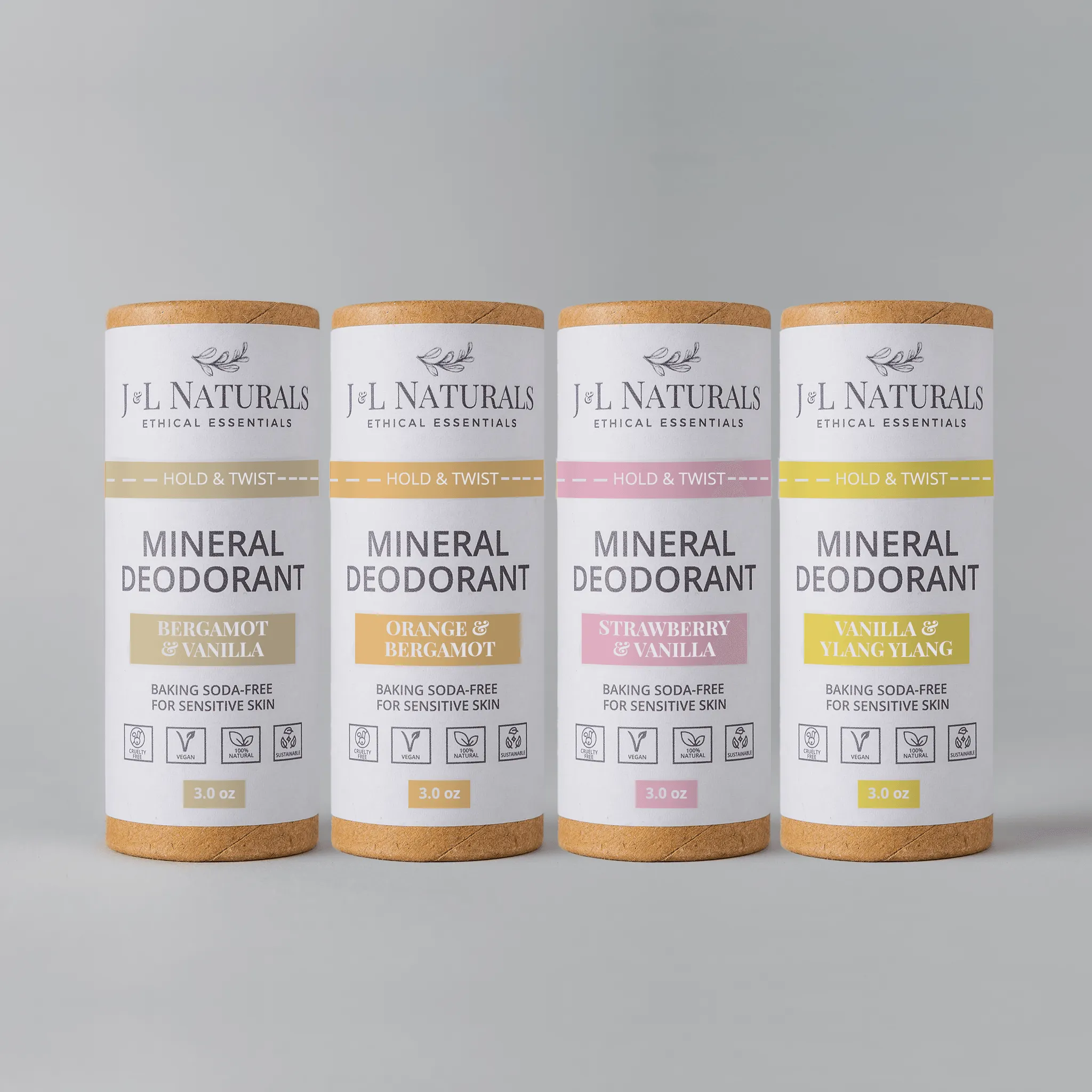 Mineral (Baking Soda-Free) Deodorant Bundle ($56 Value)