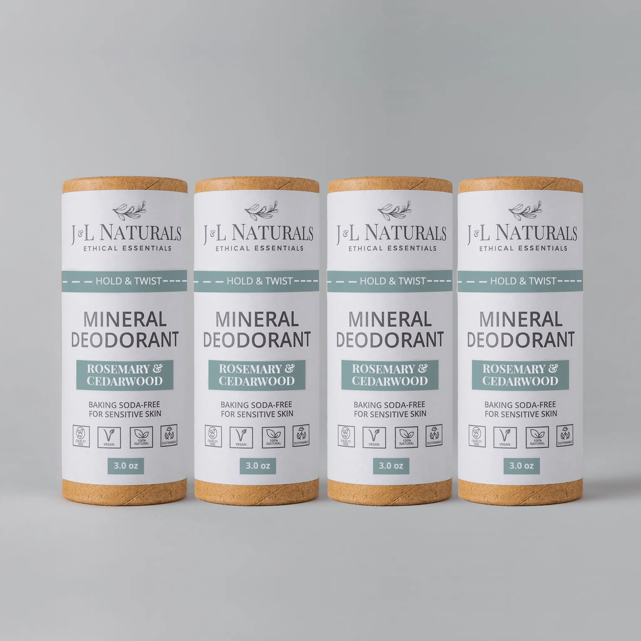 Mineral (Baking Soda-Free) Deodorant Bundle ($56 Value)