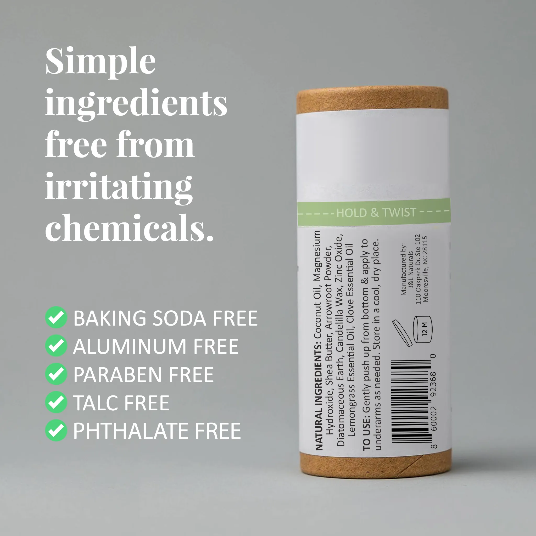 Mineral (Baking Soda-Free) Deodorant Bundle ($56 Value)