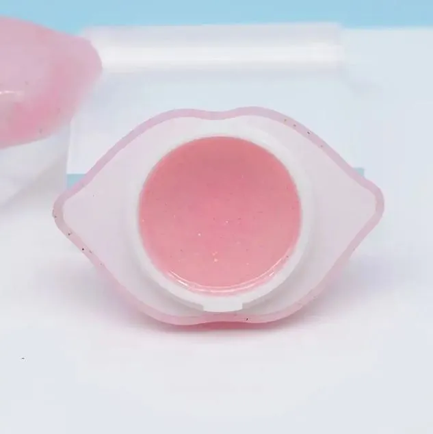 Miss Beauty  Big Mouth Design Sleep Lip Mask Lip Jelly Lip Balm Treatment Transparent Moisturizing Hydrating Repair Lips Care random colors