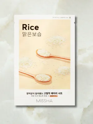 MISSHA Airy Fit Sheet Mask Rice