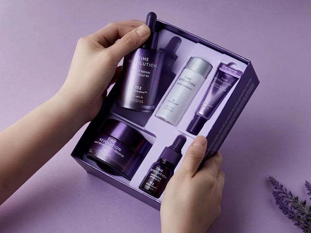 MISSHA Time Revolution Night Repair 2 Items Special Set 5X