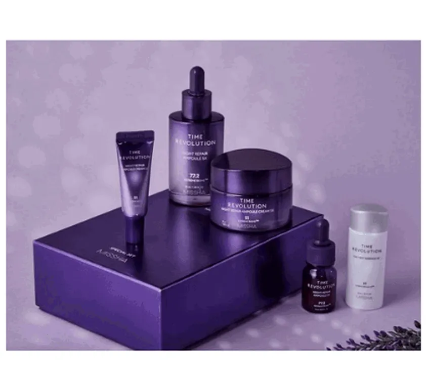 MISSHA Time Revolution Night Repair 2 Items Special Set 5X