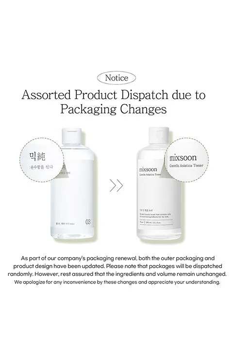 Mixsoon Centella Toner 300ml