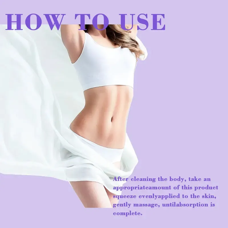 Moisturizing Body Firming Cream - Caffeine & Jojoba Oil Massage Lotion for Tummy, Butt, Thighs & Arms