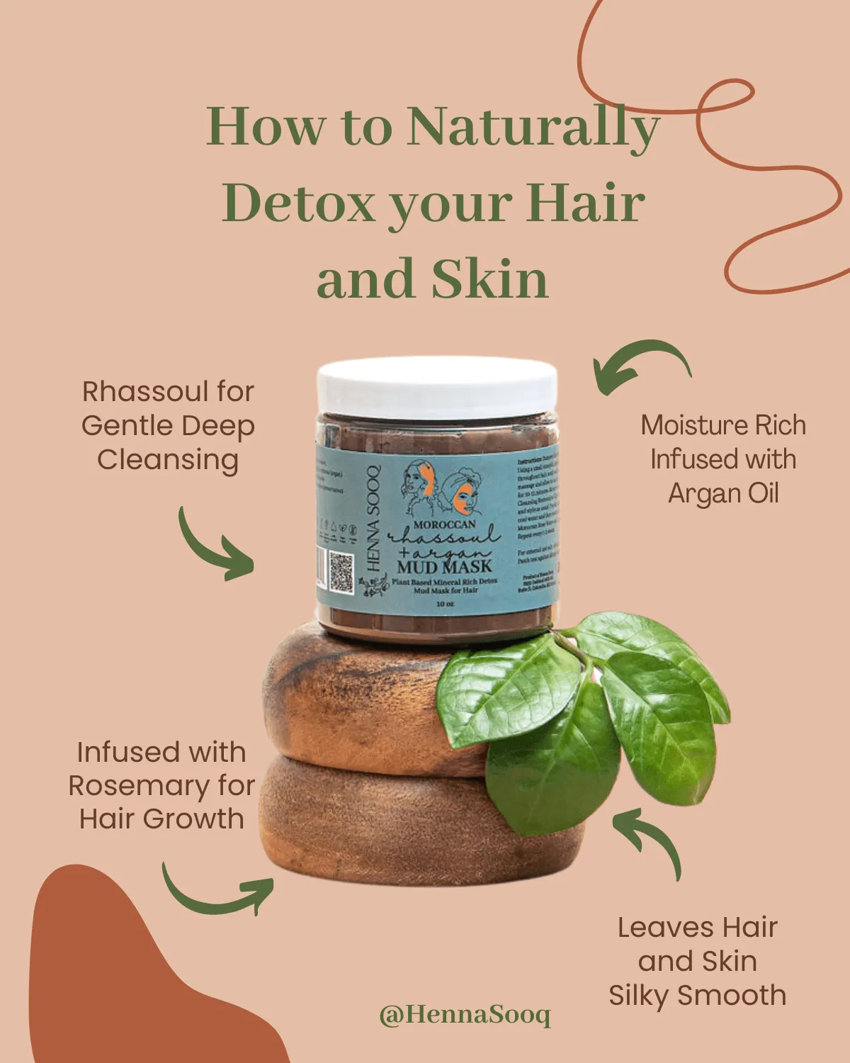 Moroccan Rhassoul   Argan Mud Mask