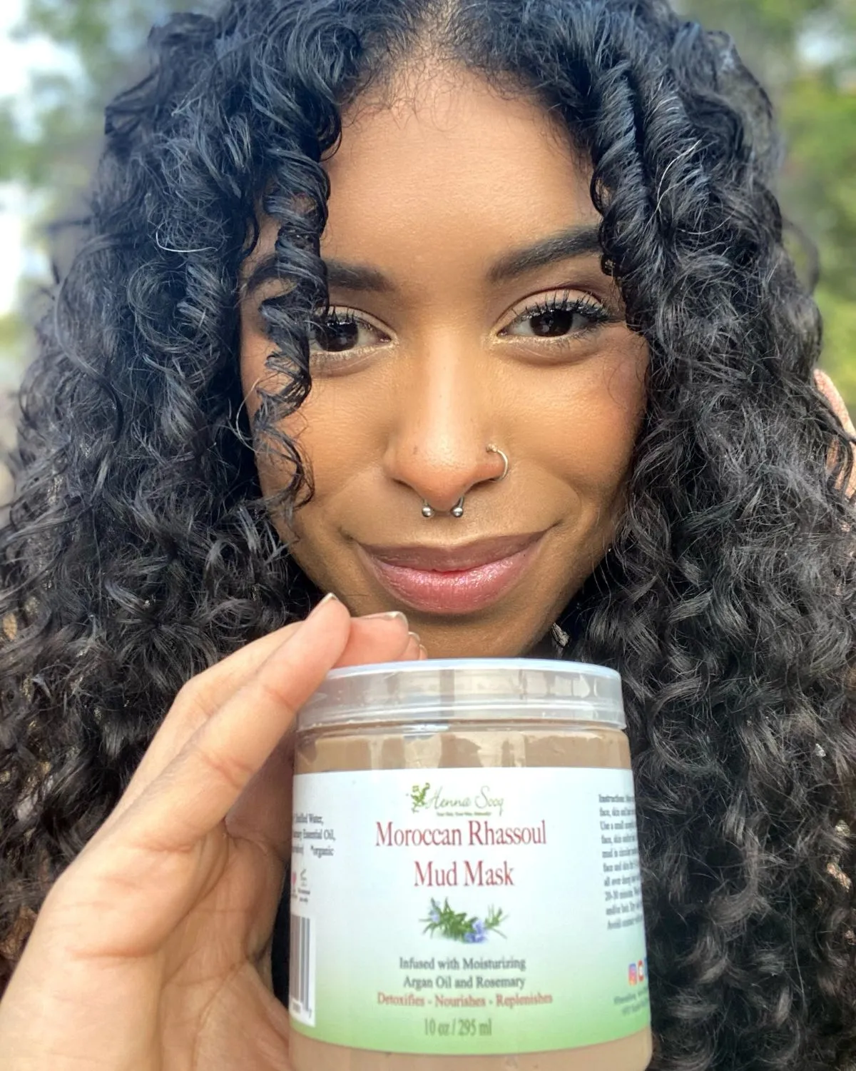 Moroccan Rhassoul   Argan Mud Mask
