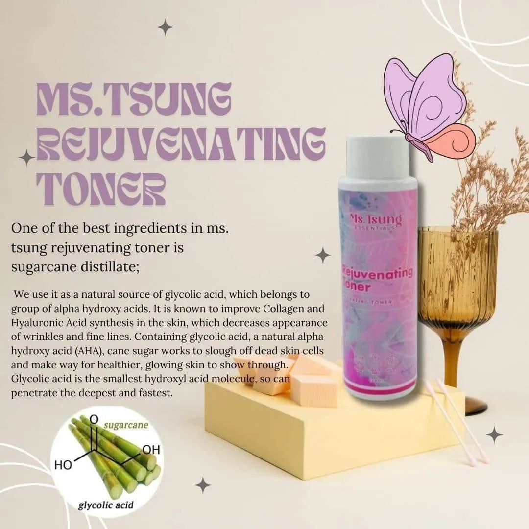 Ms. Tsung Essentials - Rejuvenating TONER 120 ml ( TONER ONLY )