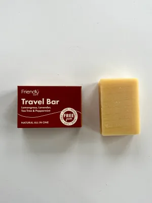 Multi-use Travel Bar - Lemongrass, Lavender, Tea Tree & Peppermint
