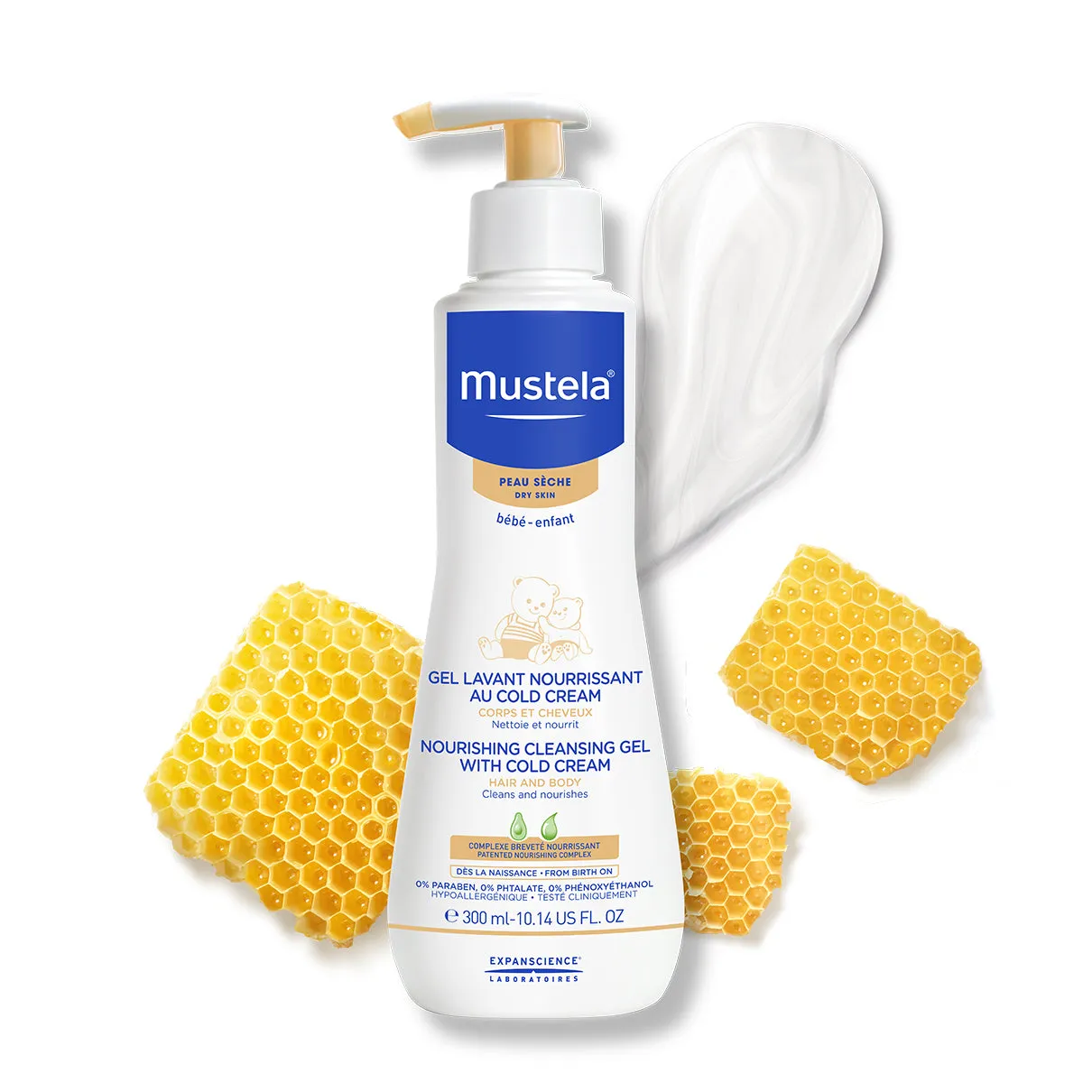 Mustela Nourishing Cleansing Gel with Cold Cream (300 ML)