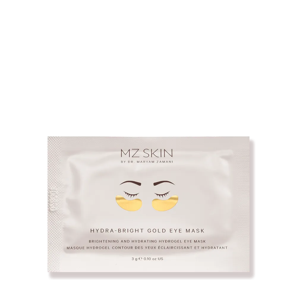 MZ Skin Hydra-Bright Gold Eye Mask Single