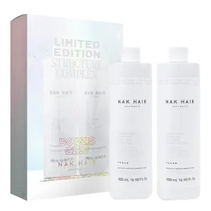 Nak Structure Complex Shampoo and Conditioner 500ml Duo Pack - Limited Edition