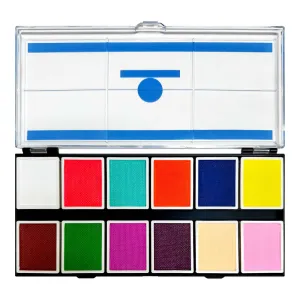 Narrative Cosmetics 12 Color UV Water Activated Glow Palette