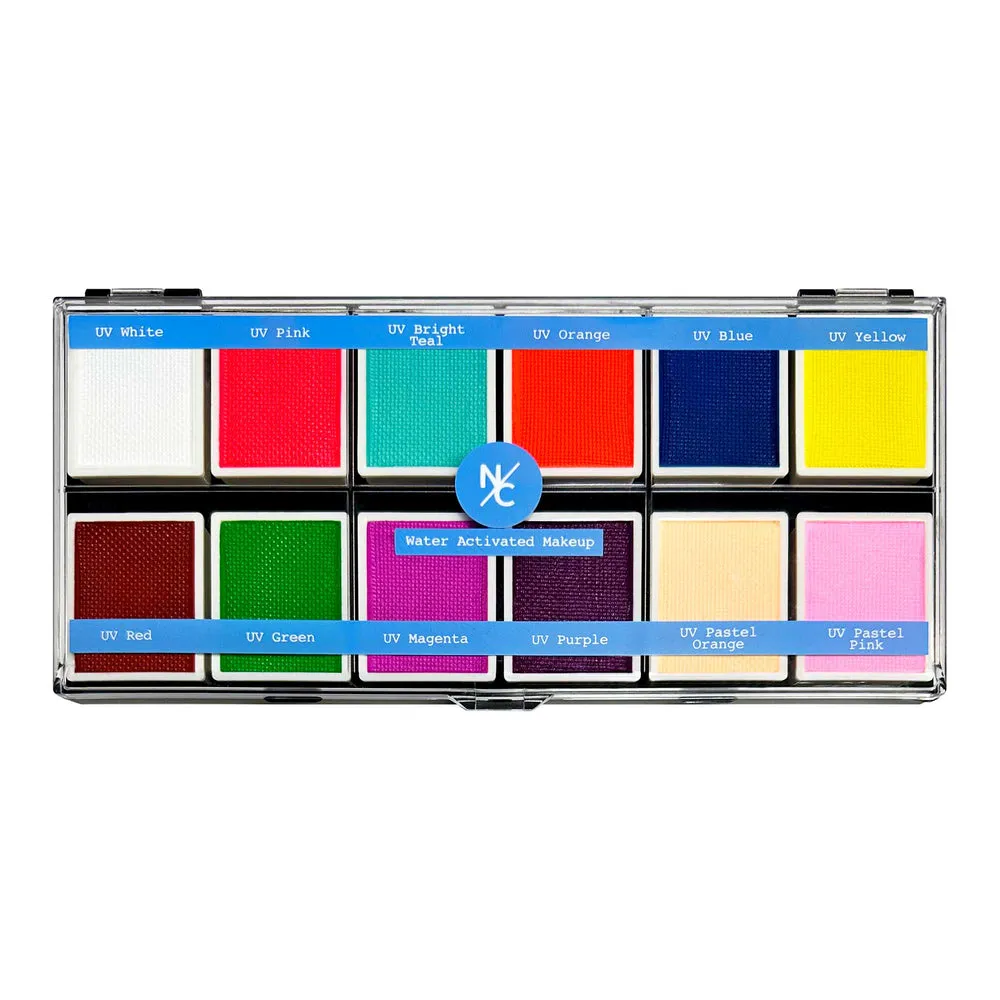 Narrative Cosmetics 12 Color UV Water Activated Glow Palette