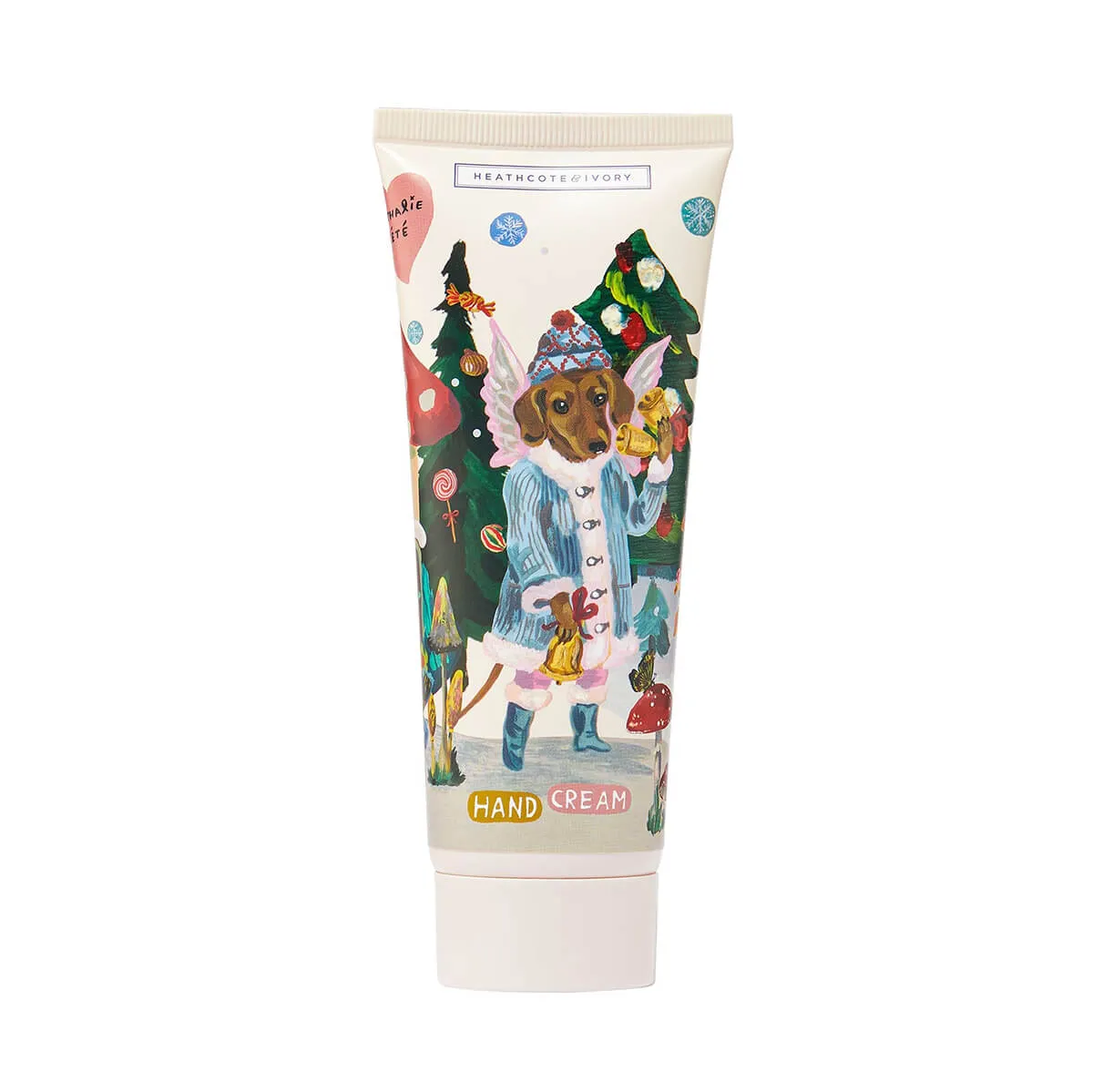 Nathalie Lete Christmas Forest Folk Hand Cream Tin by Heathcote & Ivory