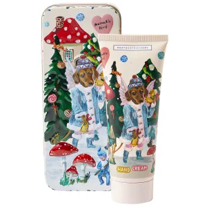 Nathalie Lete Christmas Forest Folk Hand Cream Tin by Heathcote & Ivory