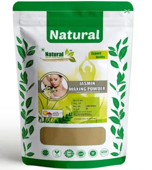 Natural Health and Herbal Products Jasmin Flavour Waxing Powder Instant Hair Remover for All Types of Hair & Skin, Hands, Legs, Underarms, Bikini (Private Part) Area (Unisex adult,100 g)