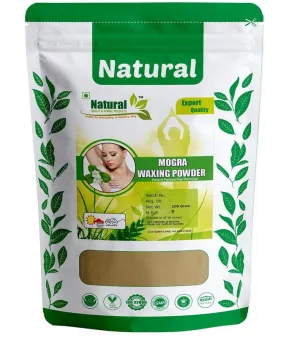 Natural Health and Herbal Products Mogra Flavour Waxing Powder Instant Hair Remover for All Types of Hair & Skin, Hands, Legs, Underarms, Bikini (Private Part) Area (Unisex adult,100 g)