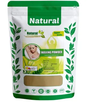 Natural Health and Herbal Products Multani Mitti Flavour Waxing Powder Instant Hair Remover for All Types of Hair & Skin, Hands, Legs, Underarms, Bikini (Private Part) Area (200 g)